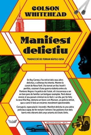 MANIFEST DELICTIU (CAT) | 9788419332844 | WHITEHEAD, COLSON