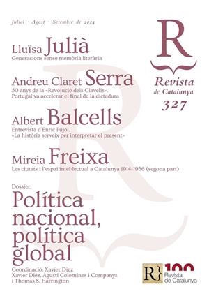 REVISTA DE CATALUNYA 327 (JULIOL - AGOST - SETEMBRE 2024) | RDCAT327 | AAVV