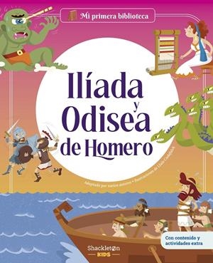 ILÍADA Y ODISEA DE HOMERO (CAST) | 9788413615363 | SOLÉ, JORDI / CAVALLONE, MARIA CECILIA / CADAFALCH, LLUÍS