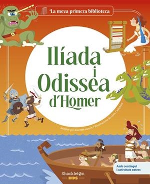 ILÍADA I ODISSEA D'HOMER (CAT) | 9788413615370 | SOLÉ, JORDI / CAVALLONE, MARIA CECILIA / CADAFALCH, LLUÍS