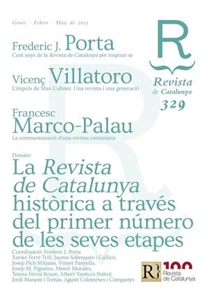 REVISTA DE CATALUNYA 329 (GEN-FEB-MARÇ 2025) | RDCAT329 | AAVV