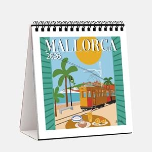CALENDARI SOBRETAULA 2026 MALLORCA BELÉN PÉREZ (TRAMVIA) | 8424455260840