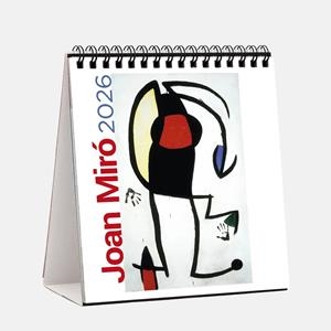CALENDARI SOBRETAULA 2026 JOAN MIRÓ PALMA | 8424455260758