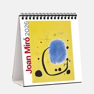 CALENDARI SOBRETAULA 2026 JOAN MIRÓ BARCELONA | 8424455260765