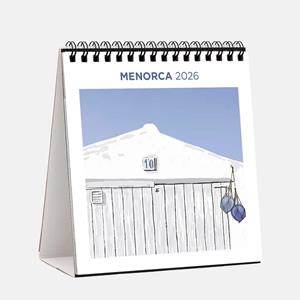 CALENDARI SOBRETAULA 2026 MENORCA BLAU (CASA N. 10) | 8424455260741