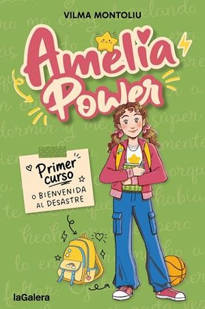 AMELIA POWER 1. PRIMER CURSO O BIENVENIDA AL DESASTRE (CAST) | 9788424678098 | MONTOLIU, VILMA / MORCAP, LAURA (IL·L.)
