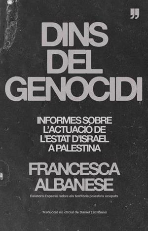 DINS DEL GENOCIDI (CAT) | 9791388244162 | ALBANESE, FRANCESCA