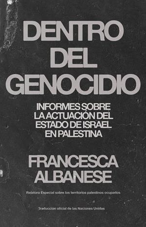 DENTRO DEL GENOCIDIO (CAST) | 9791388244148 | ALBANESE, FRANCESCA