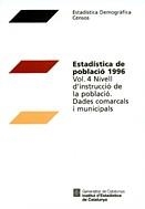 ESTADISTICA DE POBLACIO 1996. VOL.4 | 9788439346616