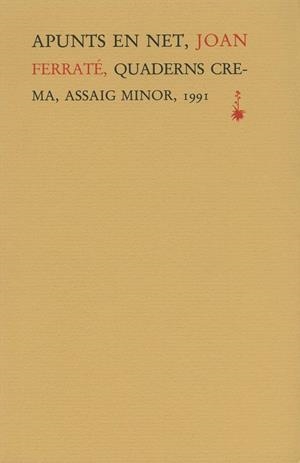 APUNTS EN NET | 9788477270690 | FERRATE, JOAN