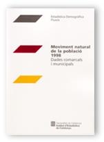 MOVIMENT NATURAL DE LA POBLACIO 1998: DADES COMAR | 9788439352051