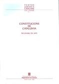 CONSTITUCIONS DE CATALUNYA. INCUNABLE | 9788439309536 | CATALUÑA. DEP. JUSTI