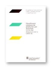 CLASSIFICACIO CATALANA DE PRODUCTES PER ACTIVITATS | 9788439356370
