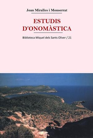 ESTUDIS D'ONOMASTICA | 9788484155263 | MIRALLES I MONTSERRAT, JOAN