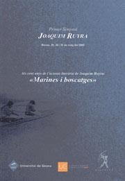 PRIMER SIMPOSI JOAQUIM RUYRA | 9788493299866 | AAVV