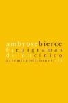 64 EPIGRAMAS DE UN CINICO | 9788496374423 | BIERCE, AMBROSE
