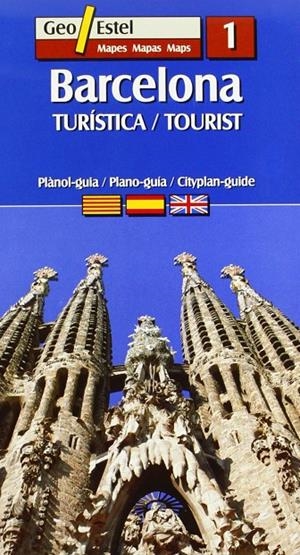 BARCELONA TURISTICA (CAST/CAT/ANGL) PLANO-GUIA | 9788496688339 | *