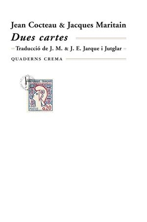DUES CARTES | 9788477270133 | COCTEAU, JEAN; MARITAIN, JACQUES