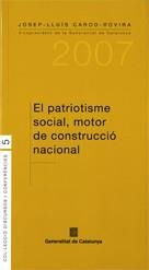 PATRIOTISME SOCIAL, MOTOR DE CONSTRUCCIO NACIONAL, EL | 9788439374930 | CAROD-ROVIRA, JOSEP-LLUIS