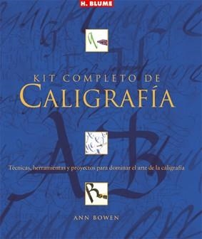 KIT COMPLETO DE CALIGRAFIA (ESTUCHE) | 9788496669208 | BOWEN, ANN