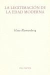 LEGITIMIDAD DE LA EDAD MODERNA, LA | 9788481919004 | BLUMENBERG, HANS