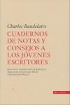 CUADERNOS DE NOTAS Y CONSEJOS A LOS JOVENES ESCRITORES | 9788492573134 | BAUDELAIRE, CHARLES