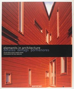 ELEMENTS IN ARCHITECTURE. DETALLES | 9783836503433 | AAVV