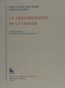 ARGUMENTACION EN LA LENGUA, LA | 9788424916695 | ANSCOMBRE, J.-C.