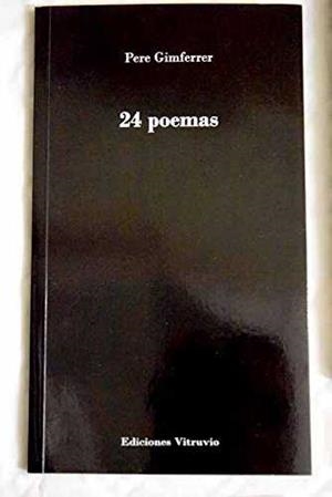 24 POEMAS | 9788496830974 | GIMFERRER, PERE