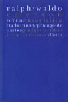 OBRA ENSAYISTICA | 9788496374898 | EMERSON, RALPH WALDO