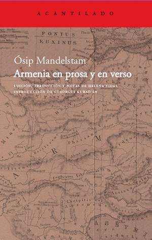 ARMENIA EN PROSA Y EN VERSO | 9788415277361 | MANDELSTAM, OSIP