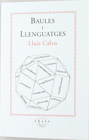BAULES I LLENGUATGES | 9788475028972 | CALVO, LLUIS