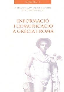 INFORMACIO I COMUNICACIO A GRECIA I ROMA | 9788499650746 | AAVV