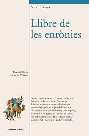 LLIBRE DE LES ENRONIES | 9788415390398 | PENYA, VICENT