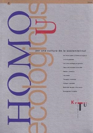 HOMO ECOLOGICUS | 9788439337829 | GENERALITAT