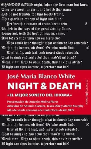 NIGHT & DEATH | 9788415441069 | BLANCO WHITE, JOSE MARIA