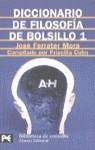 DICCIONARIO DE FILOSOFIA DE BOLISLLO 1 | 9788420636702 | FERRATER MORA, JOSE