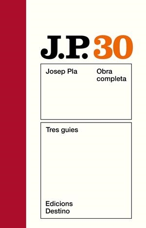 PLA OC 30 TRES GUIES | 9788423309450 | PLA, JOSEP