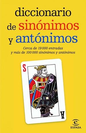 DICCIONARIO DE SINONIMOS Y ANTONIMOS | 9788467036893 | AAVV