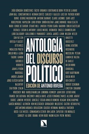 ANTOLOGIA DEL DISCURSO POLITICO | 9788490971178 | RIVERA, ANTONIO (ED.)
