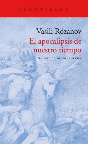 APOCALIPSIS DE NUESTRO TIEMPO, EL | 9788416748525 | ROZANOV, VASILI