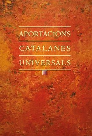 APORTACIONS CATALANES UNIVERSALS | 9788499755540 | AAVV