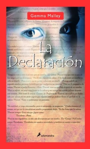 DECLARACION, LA | 9788498381801 | MALLEY, GEMMA