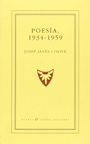 POESIA, 1934-1959 | 9788483747391 | JANES I OLIVER, JOSEP