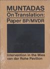 MUNTADAS ON TRANSLATION: PAPER BP / MVDR | 9788492861194 | COSTA, XAVIER (ED.)