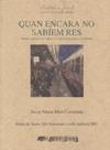 QUAN ENCARA NO SABIEM RES | 9788492408306 | MIRO COROMINA, JOSEP MARIA