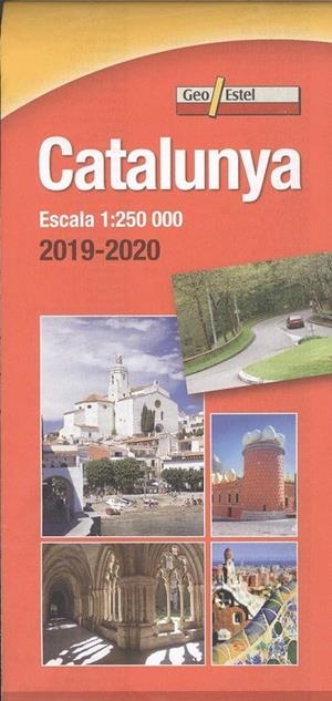 MAPA CATALUNYA 2019-2020 ESCALA 1:250000 (CAT/CAST/ANG/FR) | 9788415237303 | AAVV