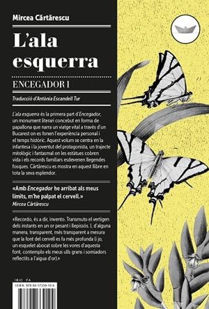 ALA ESQUERRA, L'. ENCEGADOR I | 9788417339128 | CARTARESCU, MIRCEA