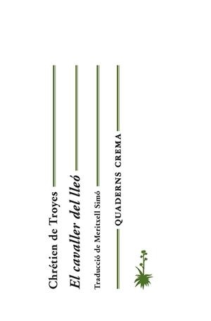 CAVALLER DEL LLEO, EL | 9788477275480 | TROYES, CHRETIEN DE