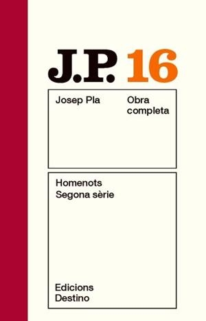 PLA OC 16. HOMENOTS. SEGONA SERIE. (NOU) | 9788497101561 | PLA, JOSEP